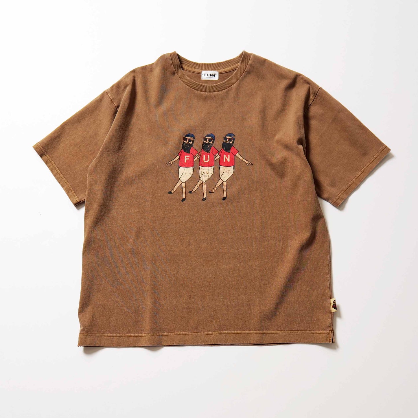 Ojisan pigment dye Tee