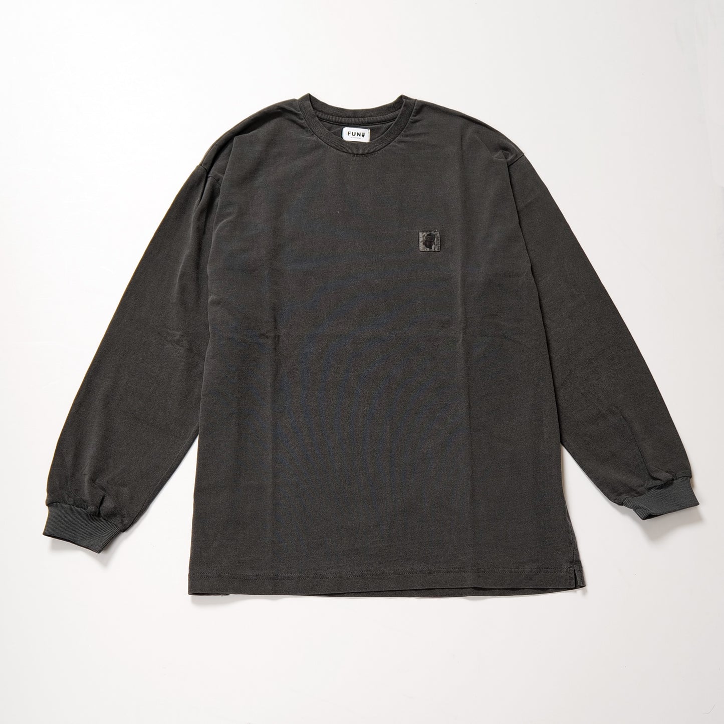 point pigment dye L/S Tee