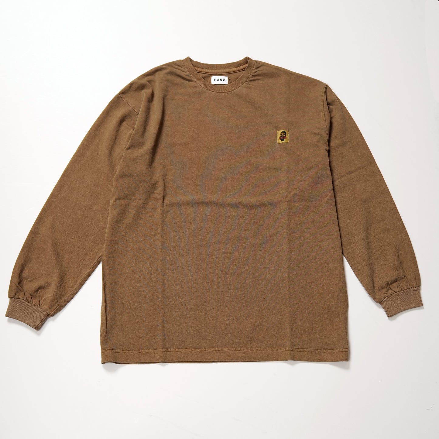point pigment dye L/S Tee