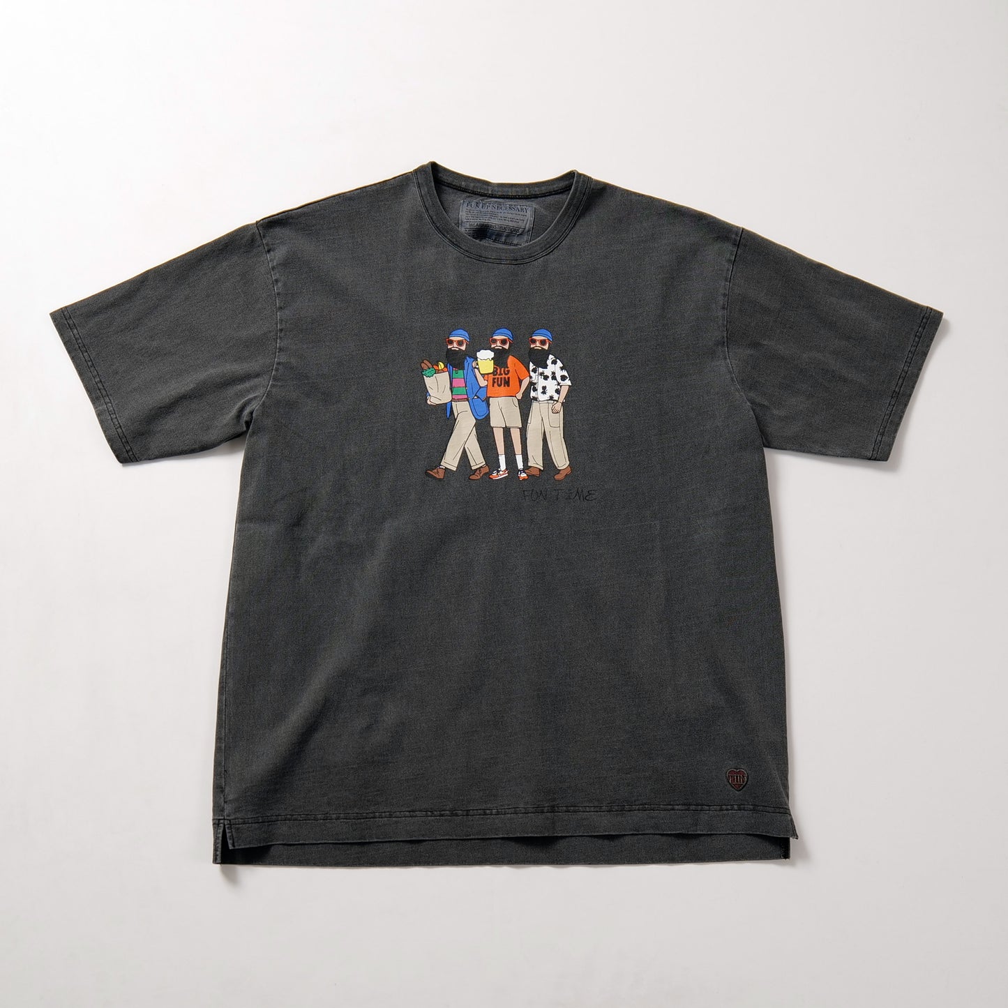 onepoint car pigment dye Tee F-24022511