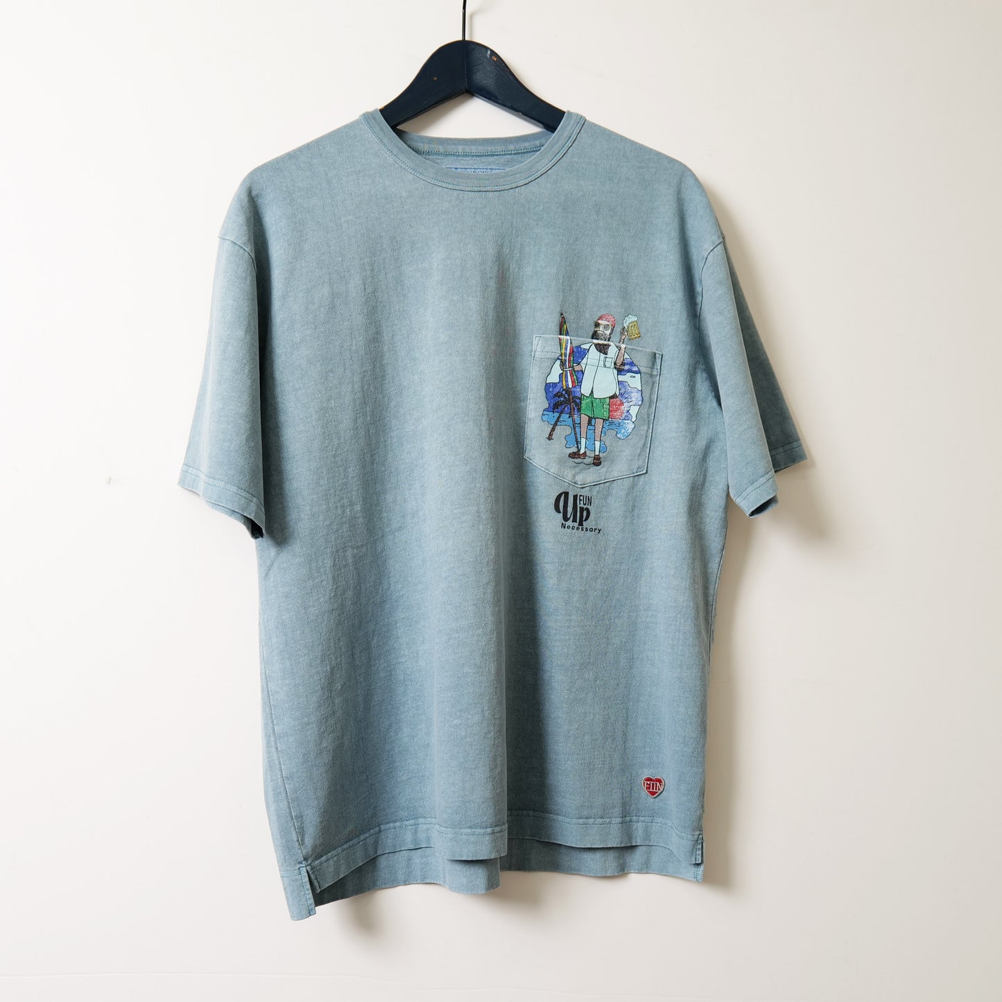 onepoint car pigment dye Tee F-24022511