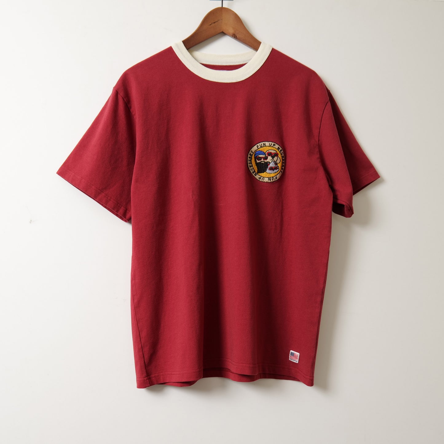 onepoint car pigment dye Tee F-24022511