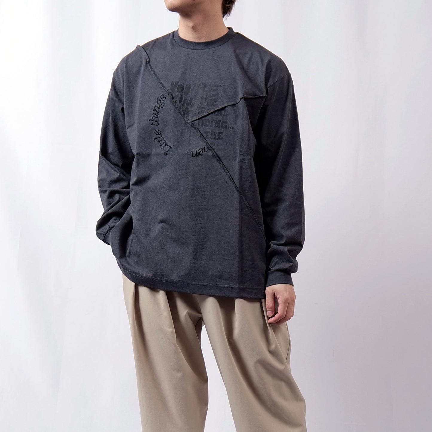 crazy switching L/S Tee 257