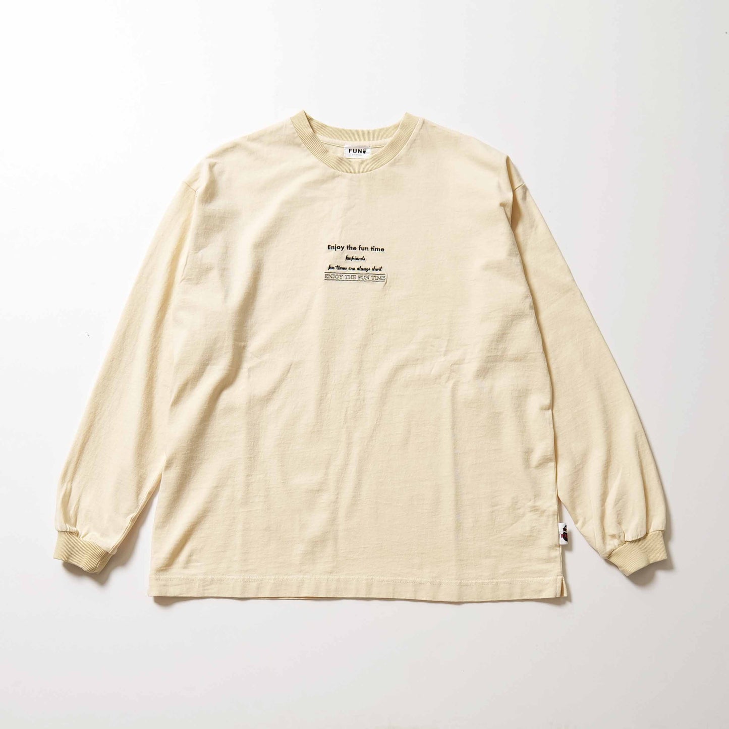 hobby ojisan  pigment dye L/S Tee