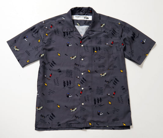 GRAPHIC OJI ALOHA SHIRT