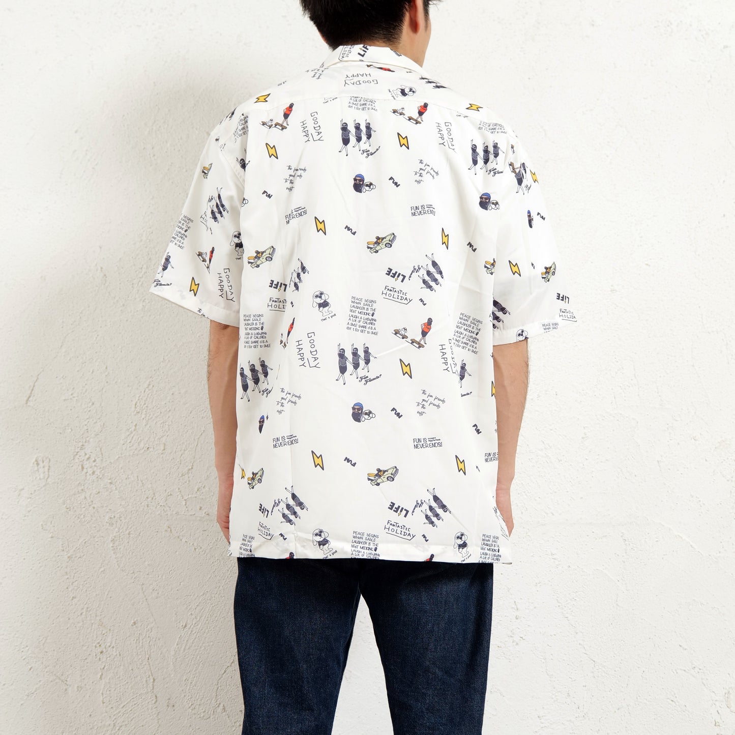 GRAPHIC OJI ALOHA SHIRT