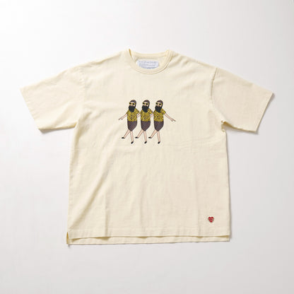 onepoint car pigment dye Tee F-24022511