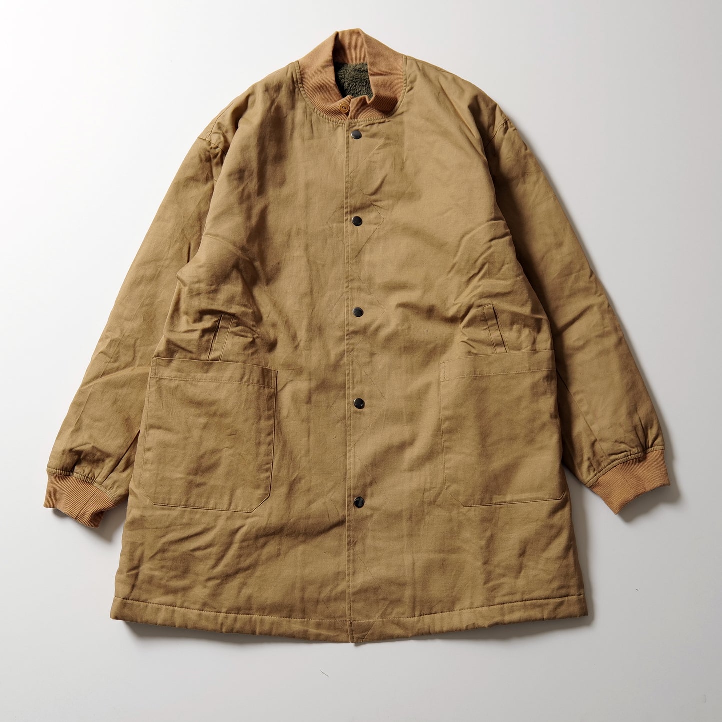 engineer reversible coat-beige-