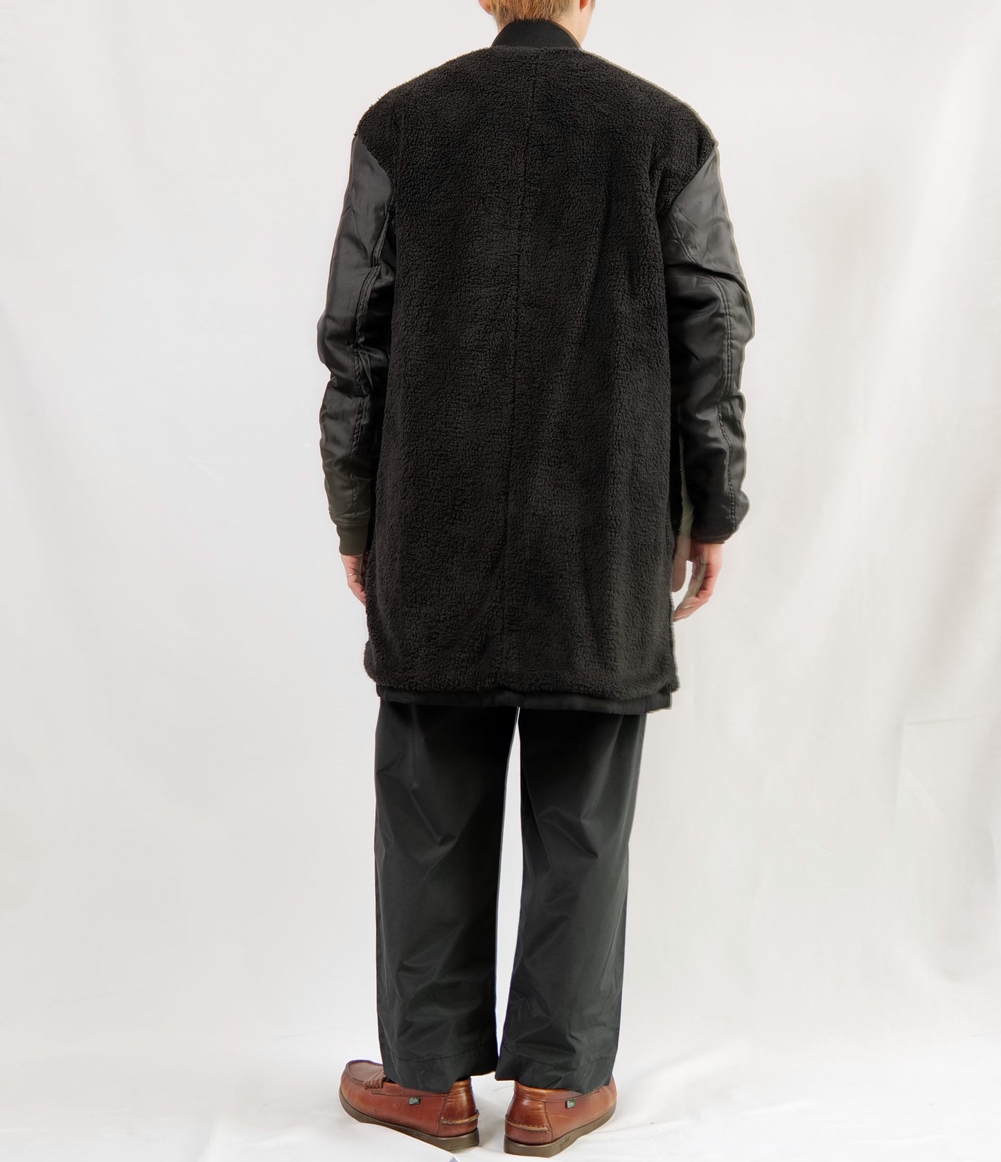 engineer reversible coat-black-