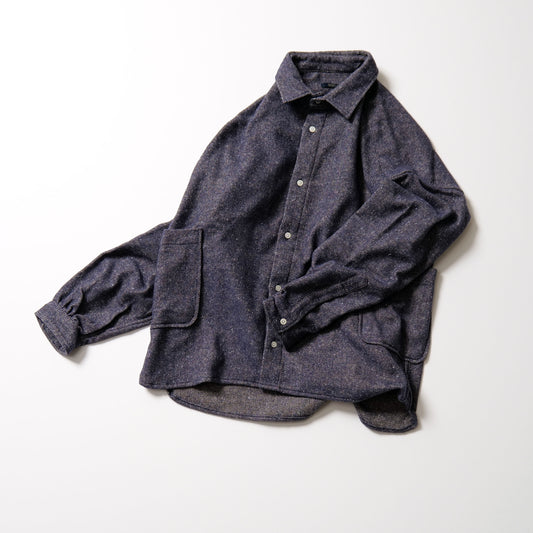 CP-SHIRT MODERN FIT -navy-