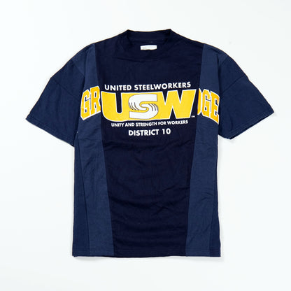 CRAZY CUT REMAKE Tee -navy-