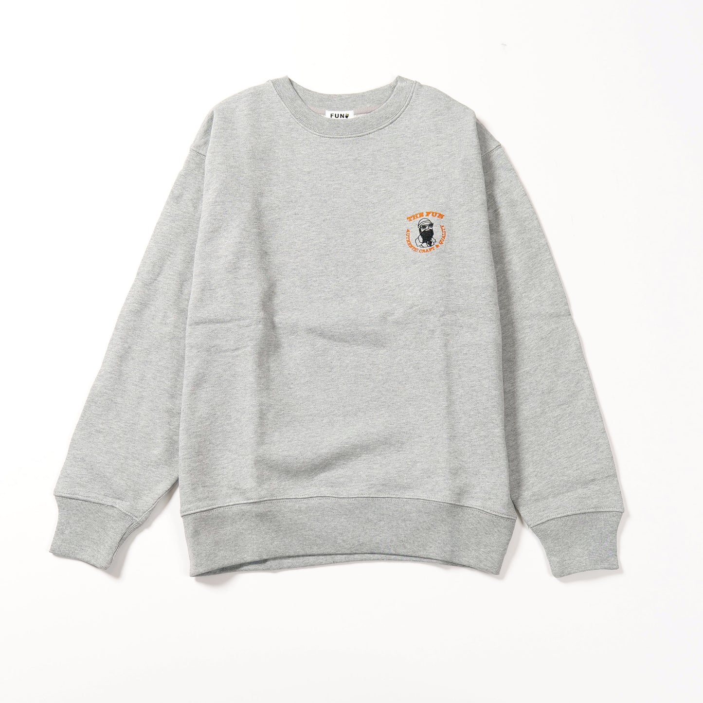 Gentle Ojisan Sweat -gray-