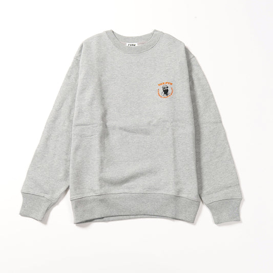 Gentle ojisan sweat -gray-