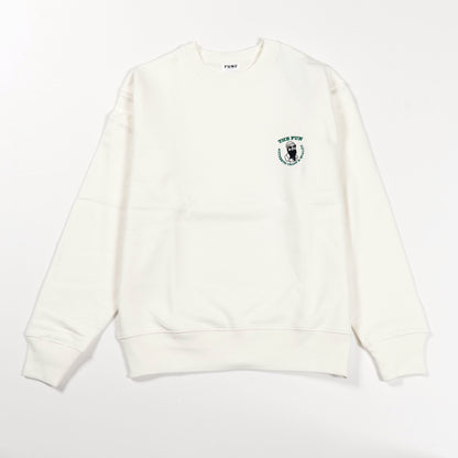 Gentle ojisan sweat -white-