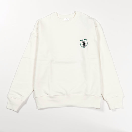 Gentle ojisan sweat -white-