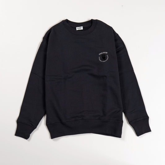 Gentle ojisan sweat -black-