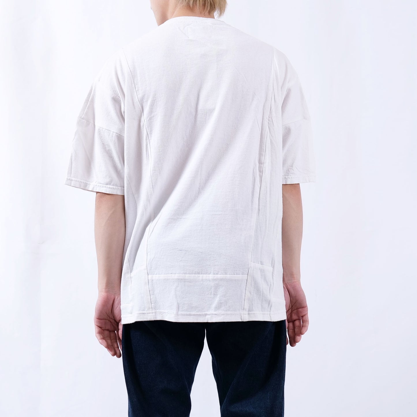 CRAZY CUT REMAKE Tee -white-